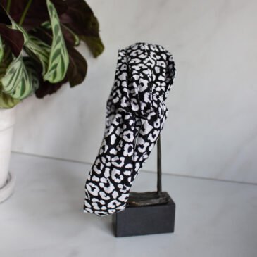 Haarband Black Leopard