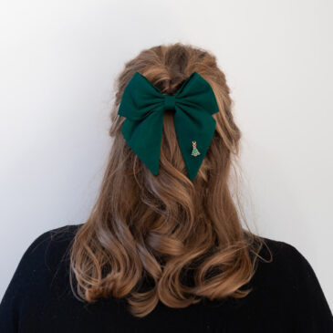 Haarstrik Classy Christmas Green - Kerstboom