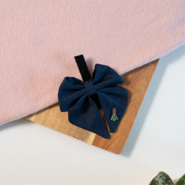 Sailor Bow Classy Christmas Blue - Christmas tree