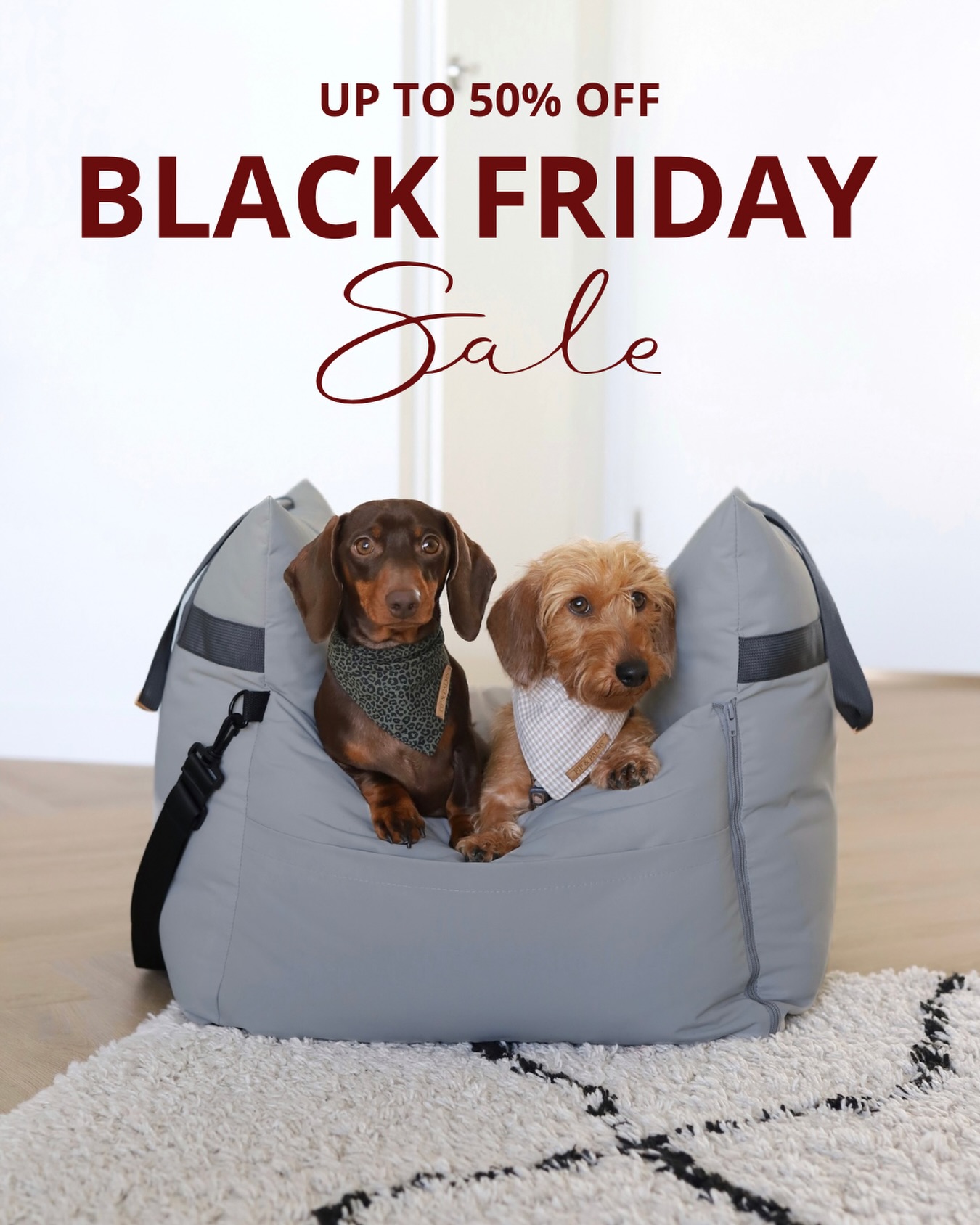 DOG CAR SEAT SALE - NOOIT eerder gaven we korting op onze autostoelen, tot nu! Wees er snel bij 🖤Altijd veilig en comfortabel onderweg. 🚘 Of het nu gaat om een ritje naar het bos of een lange vakantiereis, jouw viervoeter verdient natuurlijk ook een comfortabel plekje in de auto!✽ ✽ ✽ ✽DOG CAR SEAT SALE - We have never offered discounts on our car seats before, till now! Be quick 🖤Always safe and comfortable on the road. 🚘 Whether it's a trip to the woods or a long holiday journey, your four-legged friend deserves a comfortable place in the car too!
