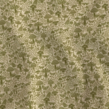 Scrunchie Mushroom Meadow